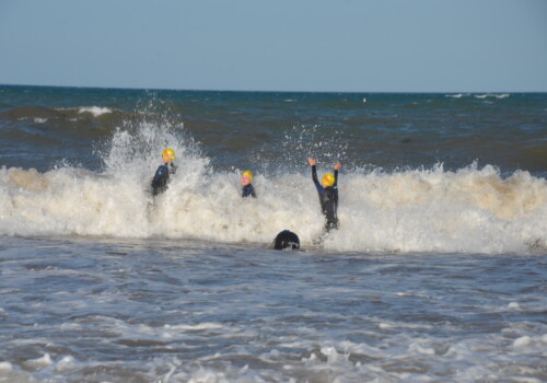 Fun in the waves